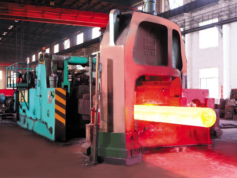 1600t 2 column pull down quick forging press