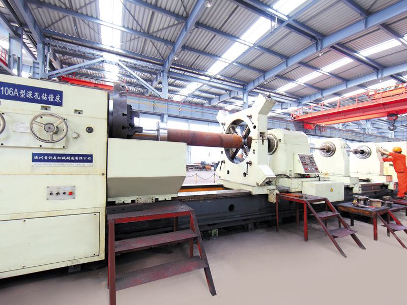 deep hole drilling and boring machine